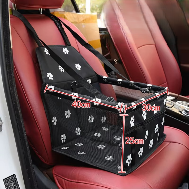 Waterproof Travel Car Seat Cover for Cats Style