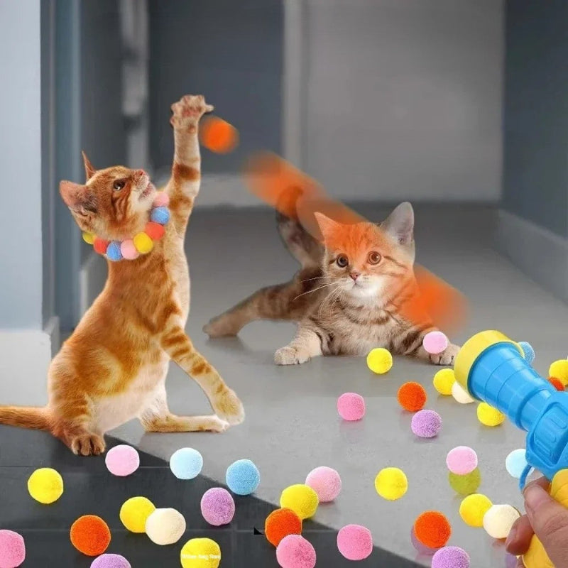 Interactive Wand Teaser for Cats Unleash Hunting Instincts