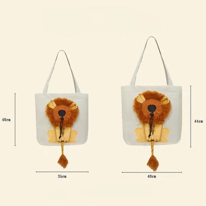 Cozy Stylish Mesh Carrier Bag for Cats Travel