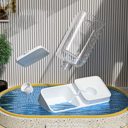 Automatic Gravity Water Fountain for Cats Simplify Feeding