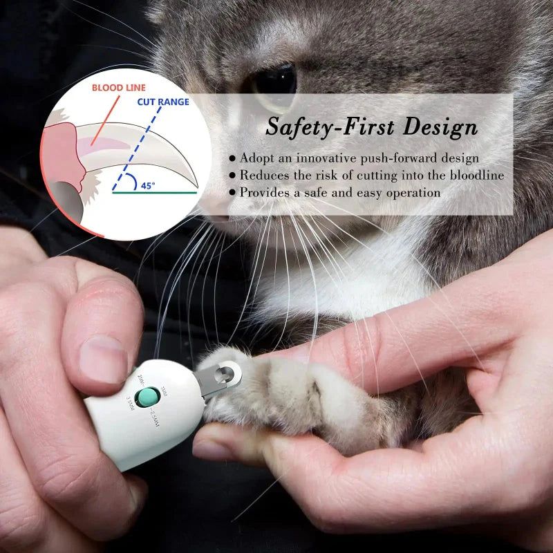 Adjustable Stainless Steel Hair Trimmer for Cats Nails