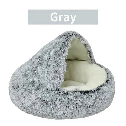 Soft Cozy Plush Bed for Cats & Dogs