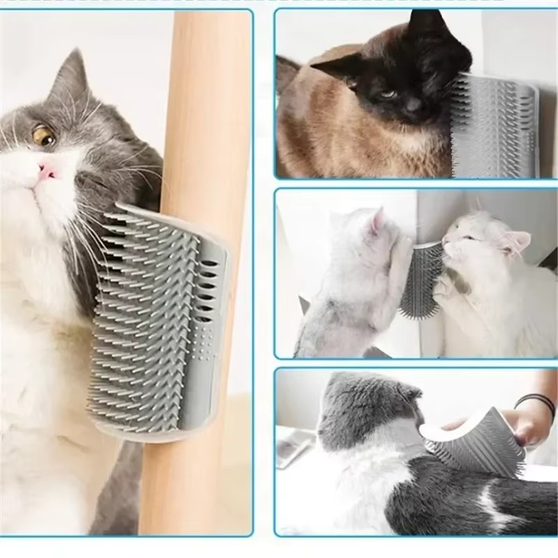 Self Cleaning Massager for Cats Groom Scratch Soothe