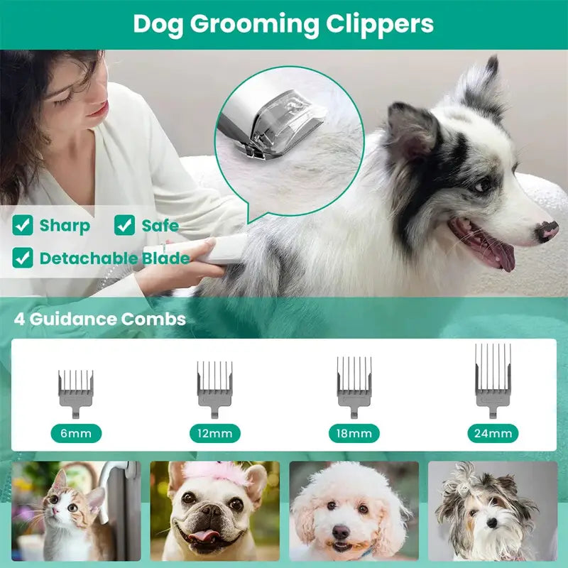 Shedding Trimming Hair Remover Tool for Cats & Dogs 5-IN-1