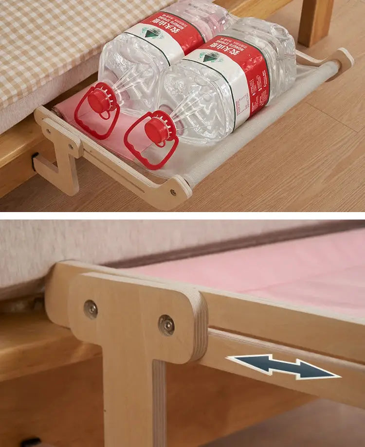 Comfortable Stylish Wooden Hammock for Cats Give Spot
