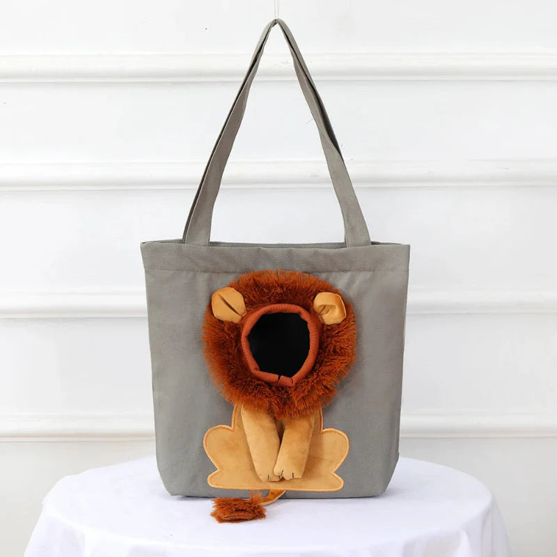 Cozy Stylish Mesh Carrier Bag for Cats Travel