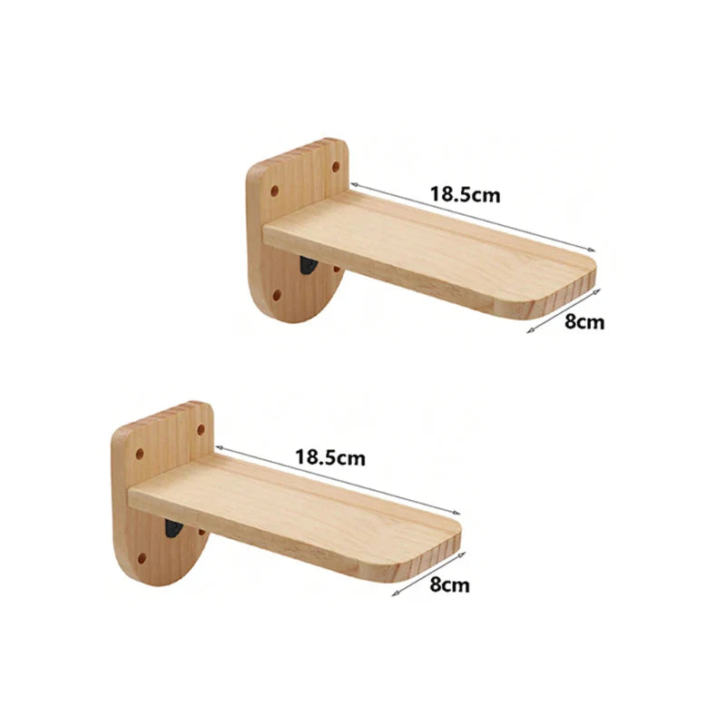 Wall Mounted Scratching Post for Cats Climbing Rewarding