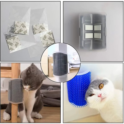 Self Cleaning Massager for Cats Groom Scratch Soothe