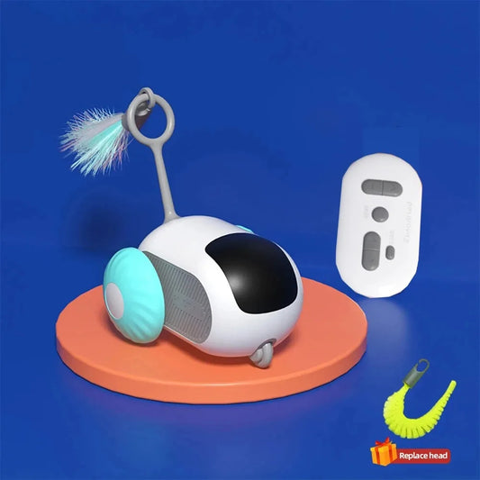 Smart Automatic Wand Teaser for Cats Interactive Playtime