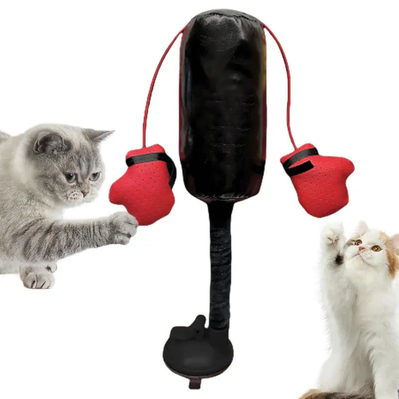 Interactive Toy for Cats Unleash Inner Boxer Punching