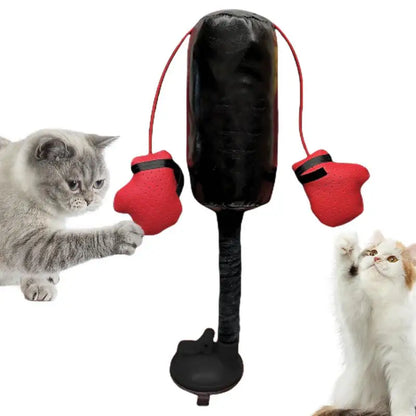 Interactive Toy for Cats Unleash Inner Boxer Punching
