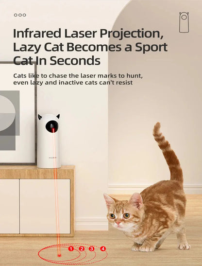 Smart Led Laser Pointer Toy for Cats Introducing