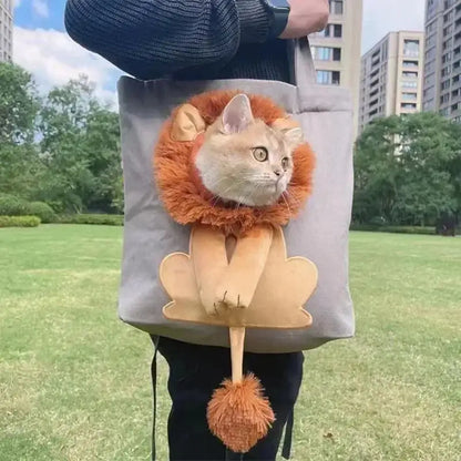 Cozy Stylish Mesh Carrier Bag for Cats Travel