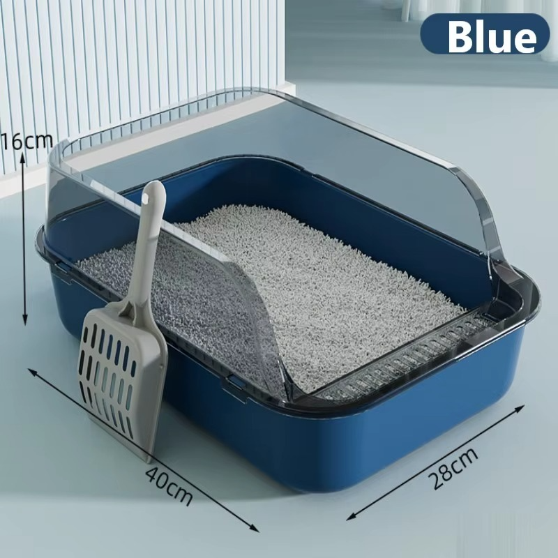 Splashproof Semi Stainless Steel Litter Scoop for Cats