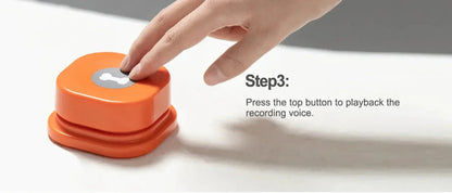 Rubber Slow Feeder Bowl for Cats Voice Recordable