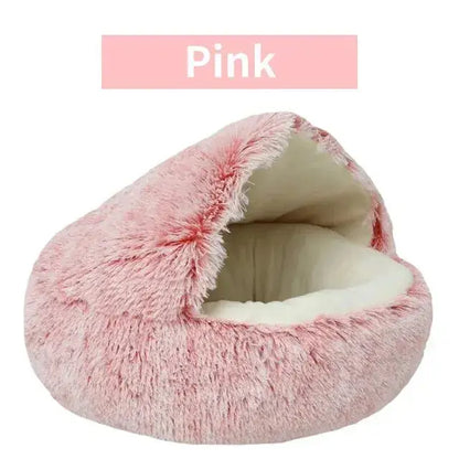 Soft Cozy Plush Bed for Cats & Dogs