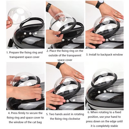 Portable Ventilated Mesh Carrier Bag for Cats Travel