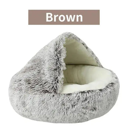 Soft Cozy Plush Bed for Cats & Dogs