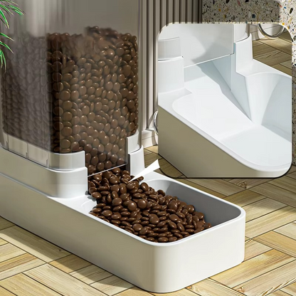 Automatic Gravity Water Fountain for Cats Simplify Feeding