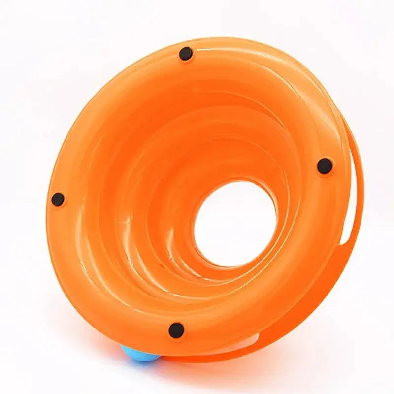 Interactive Ball Toy for Cats Entertained Layer Tower