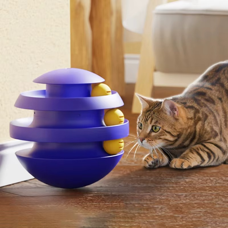 Funny Interactive Plastic Ball Toy for Cats Introducing