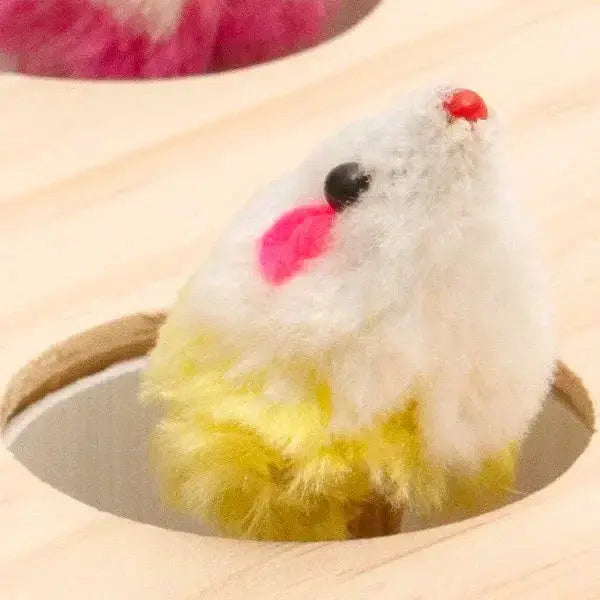 Interactive Durable Plush Toy for Cats Whack Mole
