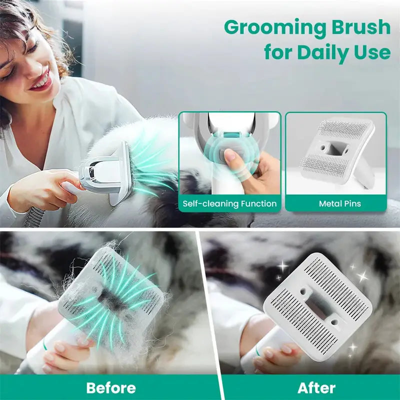 Shedding Trimming Hair Remover Tool for Cats & Dogs 5-IN-1