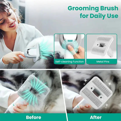 Shedding Trimming Hair Remover Tool for Cats & Dogs 5-IN-1