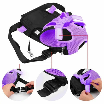 Breathable Mesh Carrier Bag for Cats Travel Style