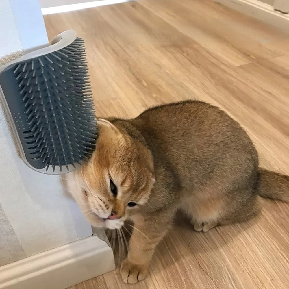 Self Cleaning Massager for Cats Groom Scratch Soothe