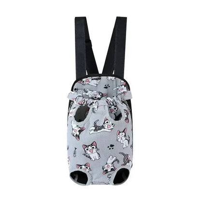 Breathable Mesh Carrier Bag for Cats Travel Style