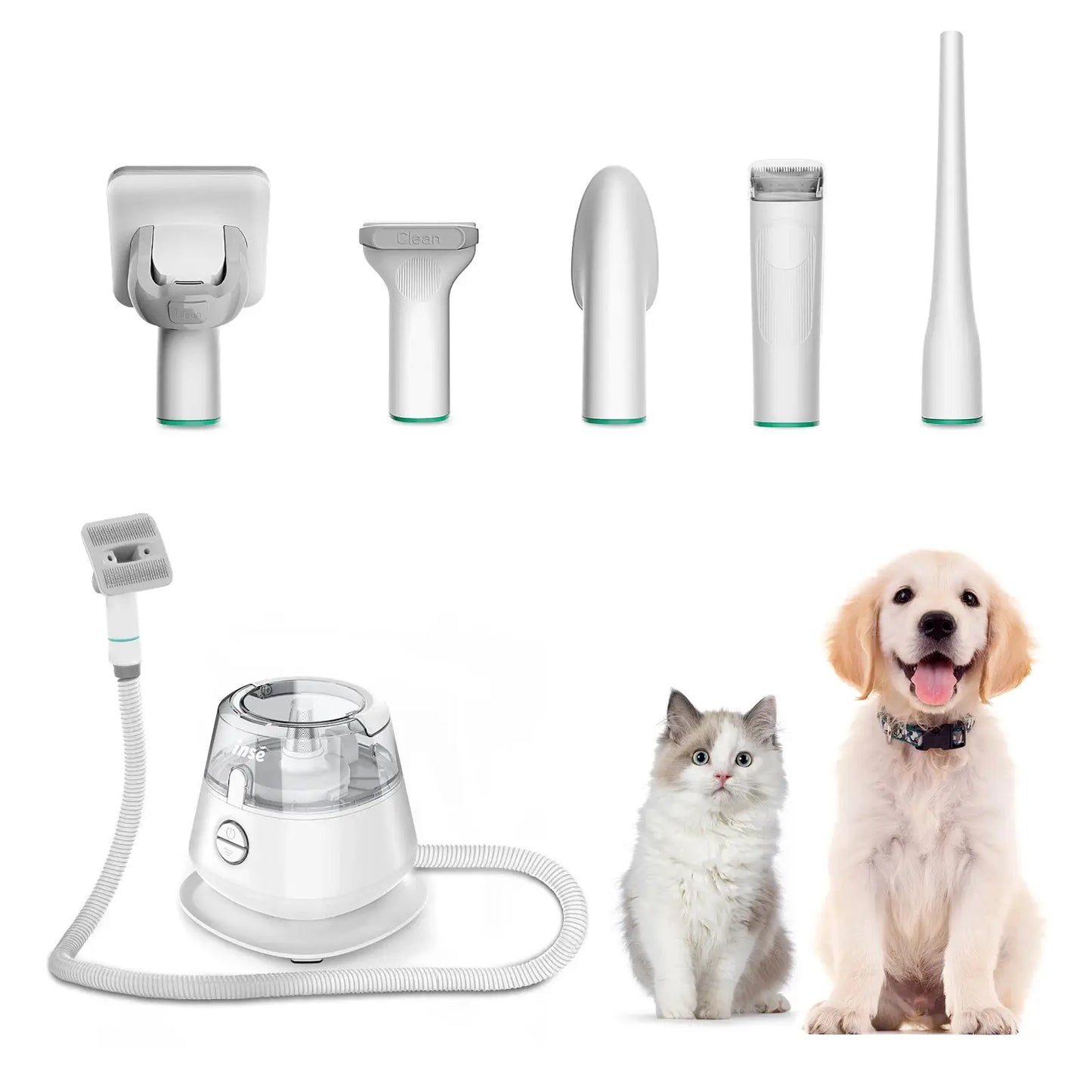 Shedding Trimming Hair Remover Tool for Cats & Dogs 5-IN-1