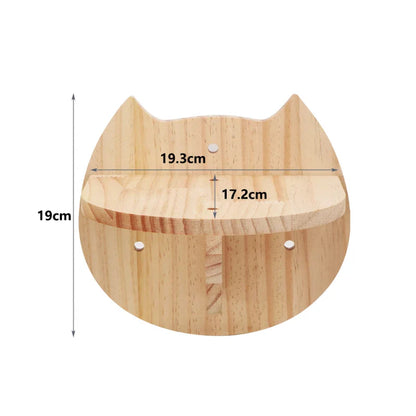 Wall Mounted Scratching Post for Cats Climbing Rewarding