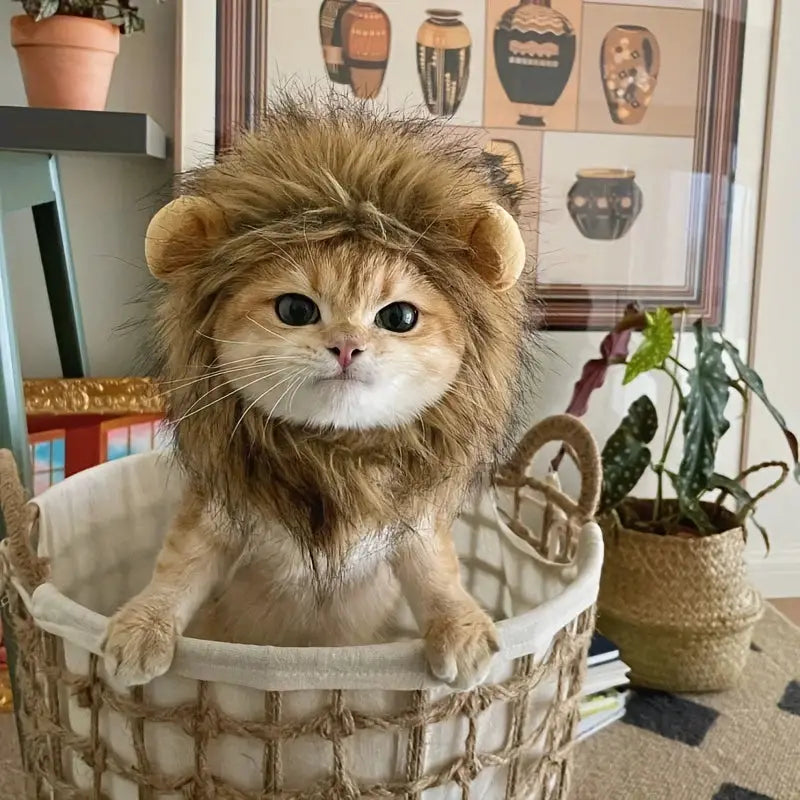 Costume for Cats Futty Friend Majestic Lion Premium