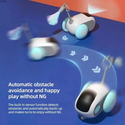Smart Automatic Wand Teaser for Cats Interactive Playtime
