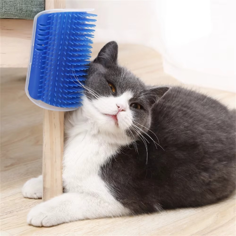 Self Cleaning Massager for Cats Groom Scratch Soothe