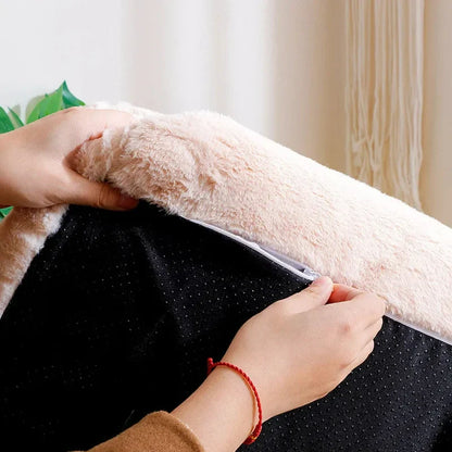 Luxury Warm Plush Bed for Cats Regal Retreat