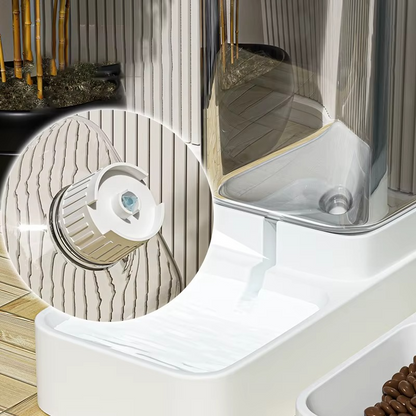 Automatic Gravity Water Fountain for Cats Simplify Feeding