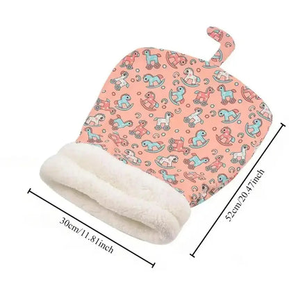 Self Warming Plush Bed for Cats Cozy Warm