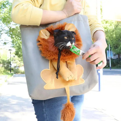 Cozy Stylish Mesh Carrier Bag for Cats Travel