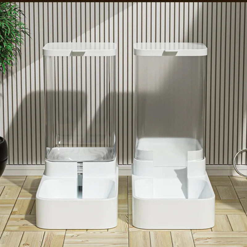 Automatic Gravity Water Fountain for Cats Simplify Feeding