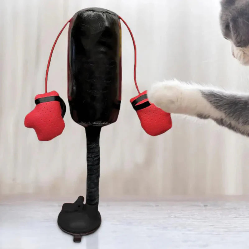 Interactive Toy for Cats Unleash Inner Boxer Punching