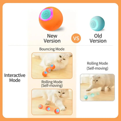 Interactive Plastic Ball Toy for Cats Time Play