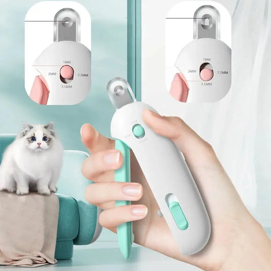 Adjustable Stainless Steel Hair Trimmer for Cats Nails
