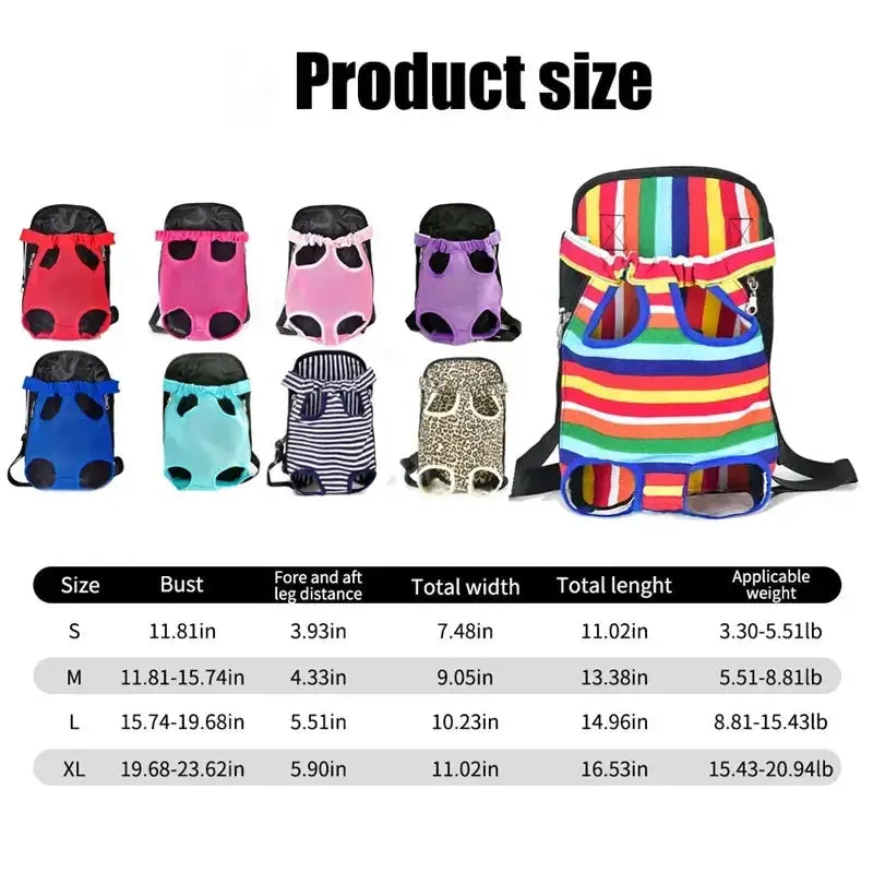Breathable Mesh Carrier Bag for Cats Travel Style