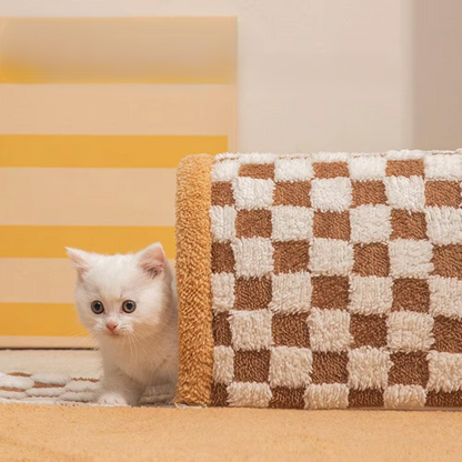 Cozy Memory Foam Bed for Cats Play Purr 2-IN-1