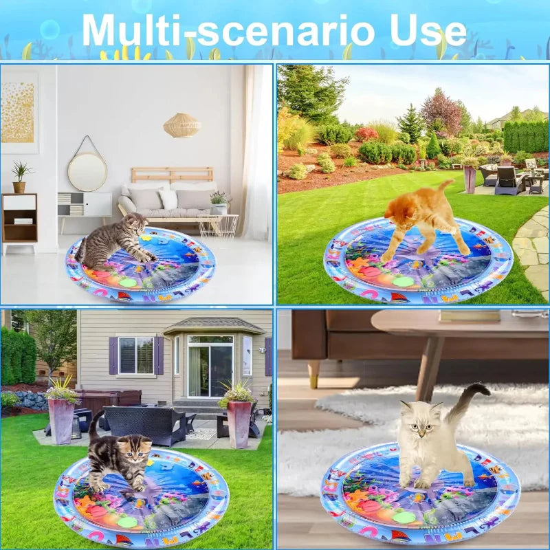 Inflatable Sensory Slow Feeder Bowl for Cats & Dogs