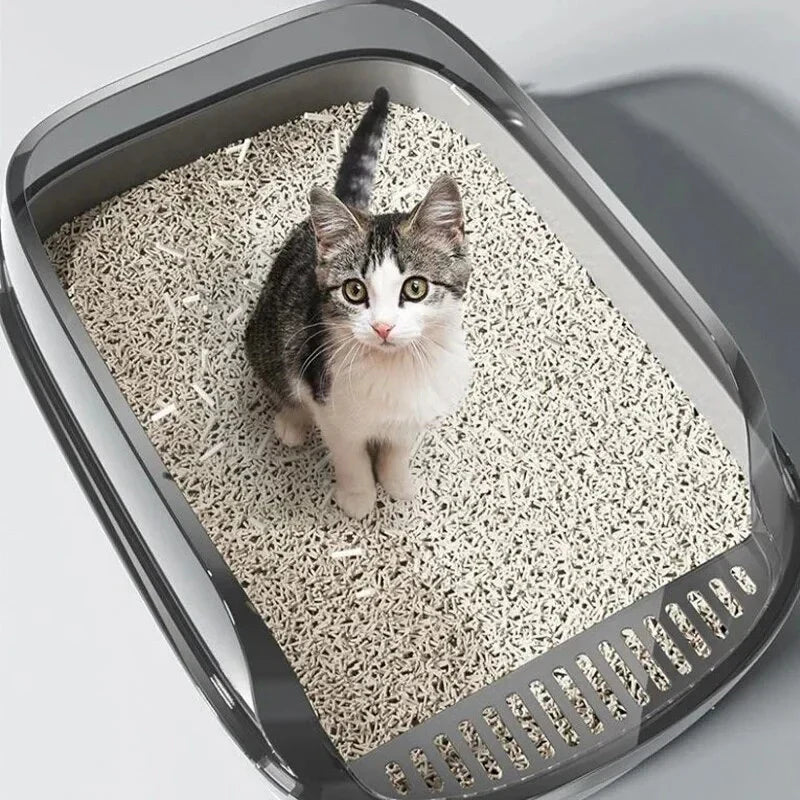 Splashproof Semi Stainless Steel Litter Scoop for Cats