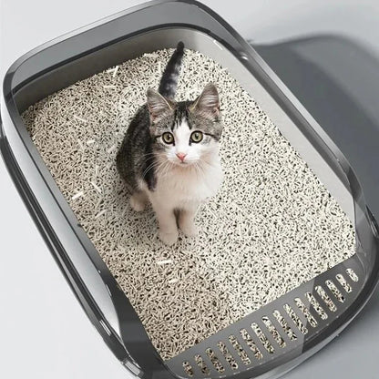 Splashproof Semi Stainless Steel Litter Scoop for Cats