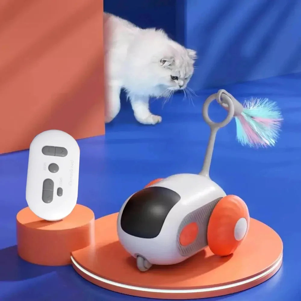 Smart Automatic Wand Teaser for Cats Interactive Playtime